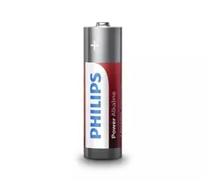 2600mah baterija - Philips Power Alkaline AA 4x - 3 nuotrauka