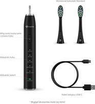 ultragarsinis dantu sepetelis - TrueLife SonicBrush Clean30 Juodas (Black) - 3 nuotrauka