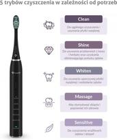 ultragarsinis dantu sepetelis - TrueLife SonicBrush Clean30 Juodas (Black) - 7 nuotrauka