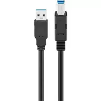 sata 3 kabelis - Goobay USB 3.2 Gen 1 HDD/SSD Adapteris IDE ir SATA (Juodas) - 4 nuotrauka
