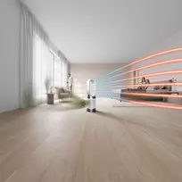 sildytuvas - Dyson HP1 Purifier Hot+Cool Baltas (White) - 5 nuotrauka