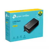 poe adapteris - TP-Link Omada 2.5G PoE+ Injector Adapter Juodas (Black) - 2 nuotrauka