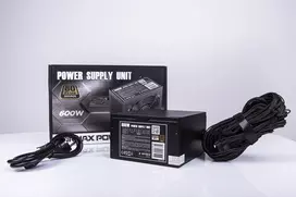 psu 600w - Gembird PSU 600W PFC - 4 nuotrauka