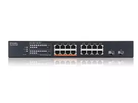 switch 2.5g - ZYXEL XMG1915-18EP, 16-PORT 2.5GBE, 2 SFP , 8 X POE   180W  SMART SWITCH, HYBRID MODE, STANDALONE OR NEBULAFLEX CLOUD | XMG1915-18EP-EU0101F - 4 nuotrauka