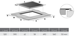 hob induction - MPM 60-IM-15 - 3 nuotrauka