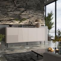 komodos 200 - Komoda Cama Meble Abi 301262, smėlio, 45 cm x 200 cm x 88 cm - 3 nuotrauka