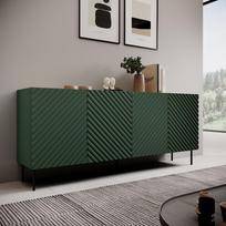 komodos 200 - Komoda Cama Meble 4D2SZ ONDA, žalia (Green) - 3 nuotrauka
