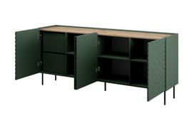 komodos 200 - Komoda Cama Meble 4D2SZ ONDA, žalia (Green) - 4 nuotrauka