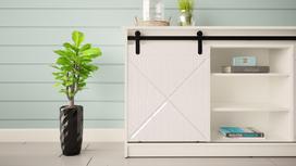 blizgi komoda - Komoda Cama Meble Granero 160x80x35, balta/blizgi balta (White/Gloss White) - 3 nuotrauka