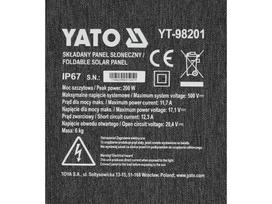 nesiojamas saules paneles - Yato YT-98201, 200 W, 4IN1 - 3 nuotrauka