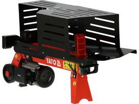 malku skaldykle 7t - Yato YT-79951, 2300W, 7 t, horizontalus hidraulinis malkų skaldytuvas - 8 nuotrauka