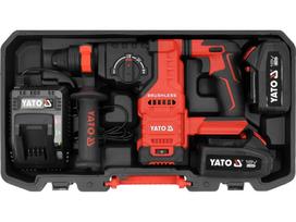 perforatorius - Yato YT-827724, 18 V, 2 x 4 Ah, SDS Plus - 7 nuotrauka