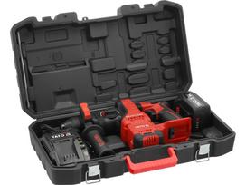 akumuliatorinis variklis - Yato YT-827725, 18 V, 2.8 J, SDS Plus, 1 x 4 Ah - 5 nuotrauka