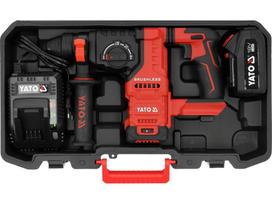 akumuliatorinis variklis - Yato YT-827725, 18 V, 2.8 J, SDS Plus, 1 x 4 Ah - 6 nuotrauka
