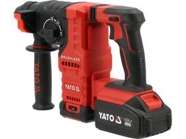akumuliatorinis variklis - Yato YT-827725, 18 V, 2.8 J, SDS Plus, 1 x 4 Ah - 11 nuotrauka