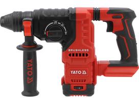 varikliai - Yato YT-827726 SDS Plus, 18 V, 2,8 J - 9 nuotrauka