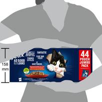 felix fantastic - PURINA Felix Fantastic Mix in Jelly - šlapias kačių maistas - 44 x 85 g - 2 nuotrauka