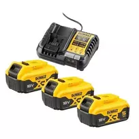 dewalt ikroviklis - DeWALT DCB1104P3-QW, Įkroviklis + 3x5,0 Ah, 12 V / 18 V - 2 nuotrauka