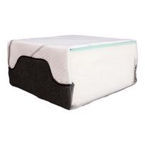 ciuzinys 160x200 memory - Čiužinys KUKA MEMORY FOAM, 160x200x20 cm, baltas/juodas (White/Black) - 2 nuotrauka