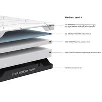 ciuzinys 160x200 memory - Čiužinys KUKA MEMORY FOAM, 160x200x20 cm, baltas/juodas (White/Black) - 6 nuotrauka