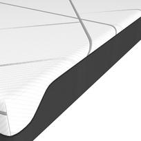 ciuzinys 160x200 memory - Čiužinys KUKA MEMORY FOAM, 160x200x20 cm, baltas/juodas (White/Black) - 8 nuotrauka