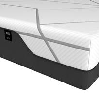 ciuzinys 160x200 memory - Čiužinys KUKA MEMORY FOAM, 160x200x20 cm, baltas/juodas (White/Black) - 10 nuotrauka