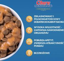 churu cat skanestas tuna - INABA Churu Meal Topper Tuna with Scallop skanėstas katėms, 4x14 g - 4 nuotrauka