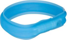 antkaklis platus - Trixie šviečiantis antkaklis su USB M–L: 50 cm / 30 mm mėlynas - 2 nuotrauka