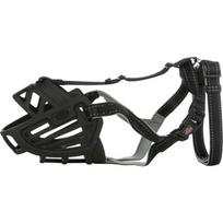 antsnukiai sunims - TRIXIE Flex antsnukis S juodas (Black) - 2 nuotrauka