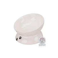 dubeneliai katems - Trixie Keraminis dubenėlis katėms, 0.25 l, Baltas (White) - 2 nuotrauka