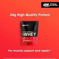 whey gold - OPTIMUM NUTRITION Gold Standard 100% Whey, Bananų (Banana Cream) - 450 g - 5 nuotrauka