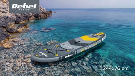 sup irklente - REBEL ACTIVE Pripučiama SUP lenta 244x76x10, komplektas - 2 nuotrauka