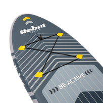 sup irklente - REBEL ACTIVE Pripučiama SUP lenta 244x76x10, komplektas - 8 nuotrauka