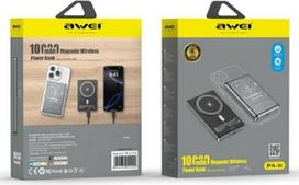 magsafe power bank - Awei PA-31 10000mAh MagSafe pilka - 2 nuotrauka