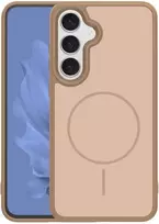 TFO Frame Thin Mag dėklas, skirtas Samsung Galaxy S25 FE, Rudas (Brown)