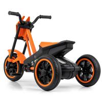 elektrinis kartingas - Milly Mally vaikiškas elektrinis kartingas Rider, oranžinė (Orange) - 7 nuotrauka
