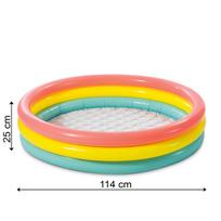pripuciama vonia - Pripučiamas baseinas Intex Sunset Glow, 114x25 cm - 3 nuotrauka