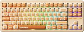 tkl keyboard - Akko TAC87 Bun Wonderland Wireless TKL (Oranžinė) - 1 nuotrauka