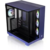 view 380 tg - Thermaltake CA-11E-00MNWN-00 kompiuterio korpusas „Midi Tower“ Mėlyna - 7 nuotrauka