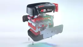bosch akumuliatoriai 18 v - Bosch BHZUB1850, 18 V, 5.0 Ah, Li-ion - 2 nuotrauka