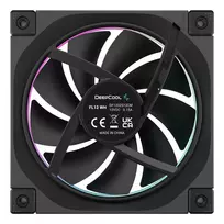 120mm fan - DeepCool FL12 Ventiliatorius 120 mm Juodas (Black) - 5 nuotrauka