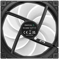 r ventiliatorius - Deepcool FD14 ARGB Juodas (Black) Ventiliatorius 140mm 3vnt - 2 nuotrauka