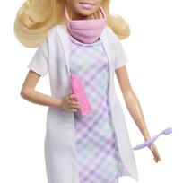 leles - Lėlių rinkinys Mattel Barbie You Can Be Anything Dentist JCR74, 29 cm - 5 nuotrauka