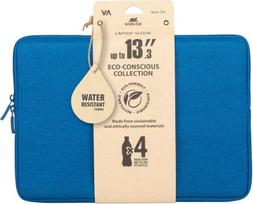 laptopo krepsiai - RIVACASE NB SLEEVE SUZUKA ECO 13.3-14"/7703 AZURE - 2 nuotrauka