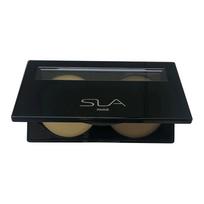 paletes - SLA Paris Contouring Palette veido kontūravimo paletė, Light Medium / Olive Skins 12g - 2 nuotrauka