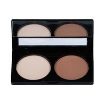 paletes - SLA Paris Contouring Palette veido kontūravimo paletė, Light Medium / Olive Skins 12g - 3 nuotrauka