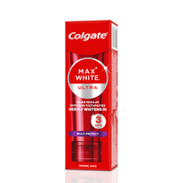 dantu pasta balinanti - COLGATE Max White Ultra Multi Protect balinamoji dantų pasta, 50 ml - 2 nuotrauka