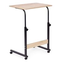 rasomasis stalas 60 - Kompiuterio stalas reguliuojamo aukščio ModernHome TH-LD-6-16, 60 cm x 40 cm, 65.5 - 89 cm, ąžuolo sp. - 1 nuotrauka