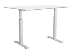 Kompiuterio stalas reguliuojamo aukščio Sun-Flex EasyDesk Adapt III, 160 cm x 80 cm, 70 - 120 cm, balta sp.
