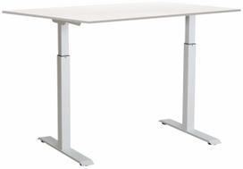 Kompiuterio stalas reguliuojamo aukščio Sun-Flex EasyDesk Adapt III, 140 cm x 80 cm, 70 - 120 cm, balta sp.